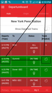 CleverCommuteDepartureboardBefore